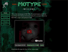 Tablet Screenshot of motype.com